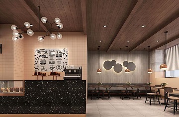 鄭州餐飲設(shè)計——西西咖啡廳