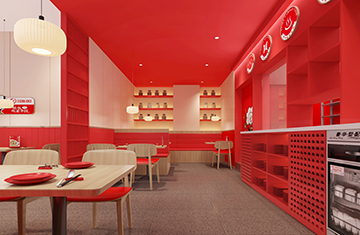 鄭州餐飲設計——九回香金水萬達店