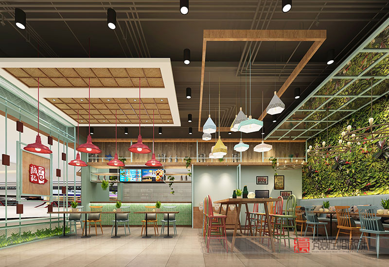 成都120平米餐廳設計 成都120平米餐廳設計