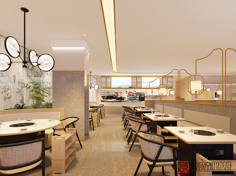 火鍋店設計,鄭州火鍋店設計