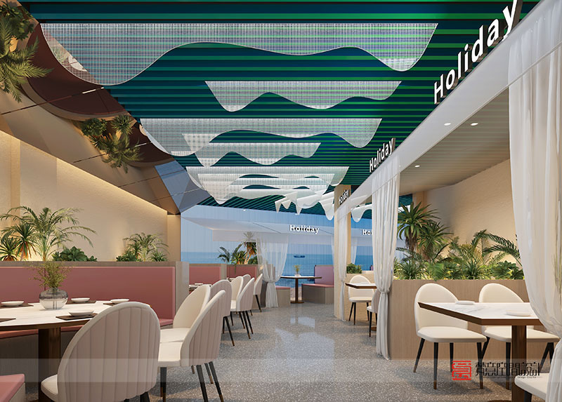 鄭州閩味軒海鮮餐廳設計