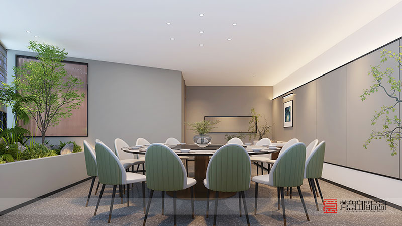 鄭州閩味軒海鮮餐廳設計