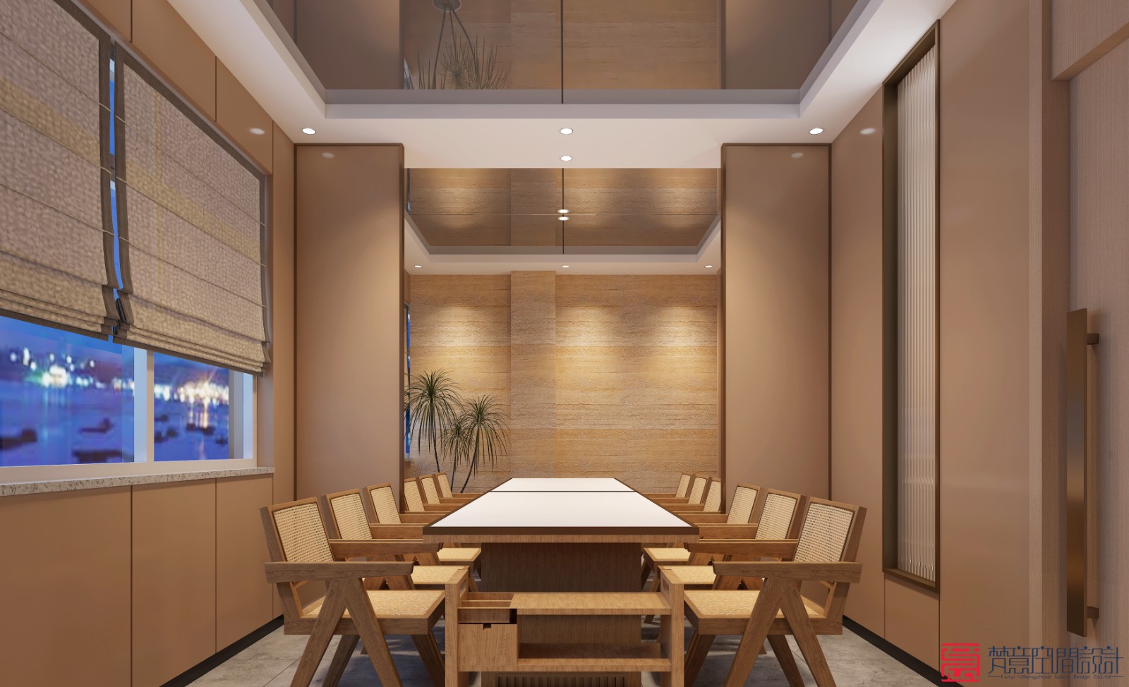 菌菇養生火鍋店設計