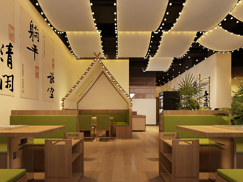 鄭州餐飲設計——沈丘海底撈露營火鍋店 鄭州餐飲設計——沈丘海底撈露營火鍋店