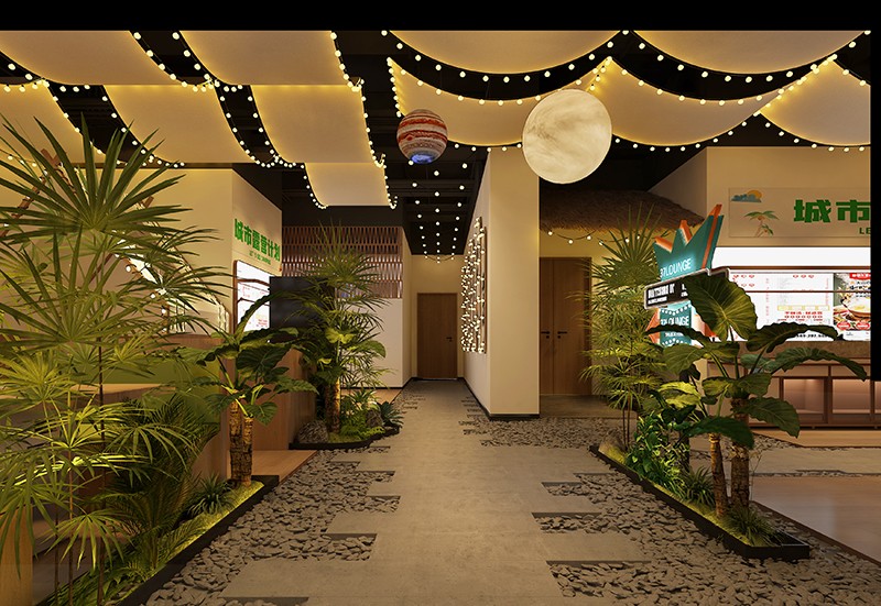 鄭州餐飲設計——沈丘海底撈露營火鍋店 鄭州餐飲設計——沈丘海底撈露營火鍋店