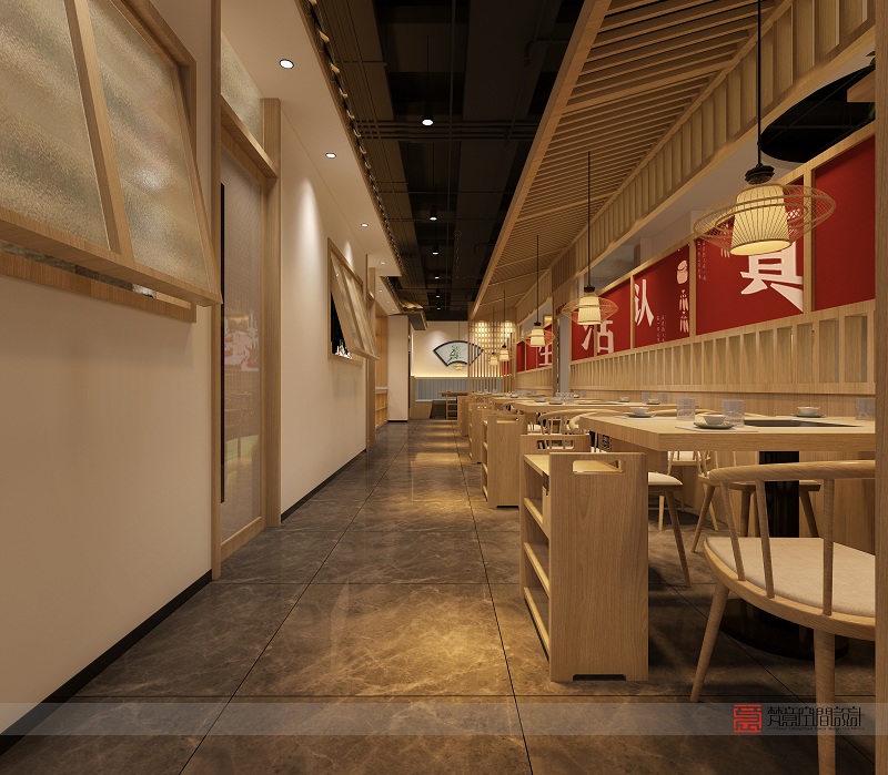 鄭州餐飲設(shè)計(jì)——雞湯火鍋店 鄭州餐飲設(shè)計(jì)——雞湯火鍋店