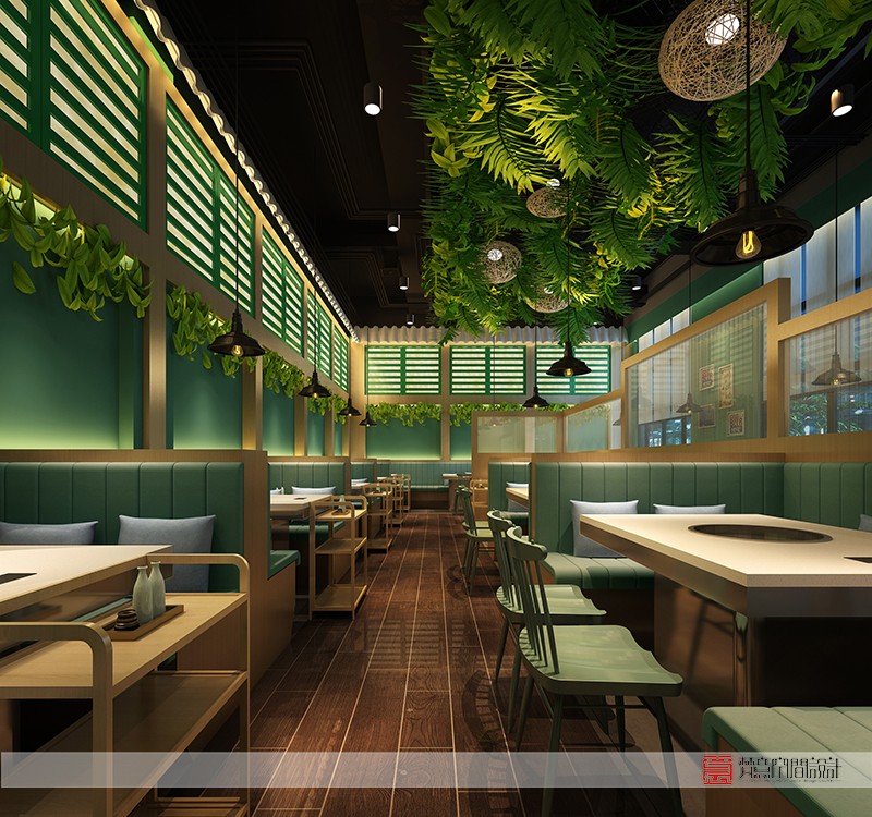 鄭州餐飲設(shè)計(jì)——綠園蒸蒸日上餐廳 鄭州餐飲設(shè)計(jì)——綠園蒸蒸日上餐廳