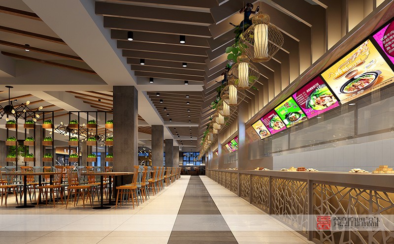 鄭州餐飲設(shè)計(jì)—河南牧業(yè)經(jīng)濟(jì)學(xué)院餐廳