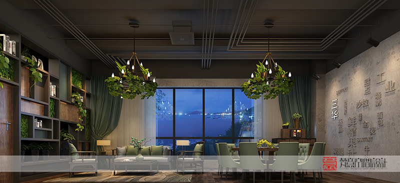 鄭州餐飲設(shè)計(jì)——三華科技餐廳