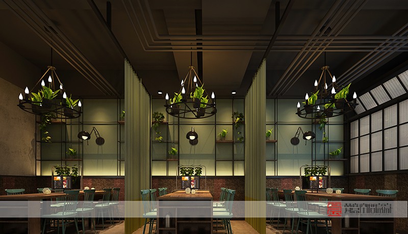 鄭州餐飲設(shè)計(jì)——三華科技餐廳