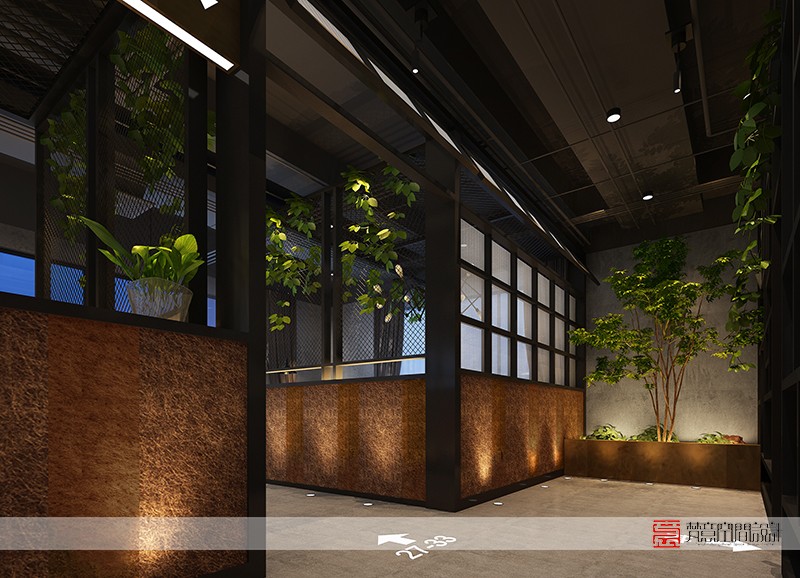 鄭州餐飲設(shè)計(jì)——三華科技餐廳