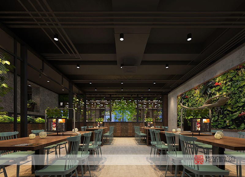 鄭州餐飲設(shè)計(jì)——三華科技餐廳