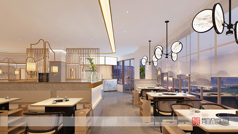 鄭州餐飲設(shè)計——牛人碼頭火鍋店 鄭州餐飲設(shè)計——牛人碼頭火鍋店