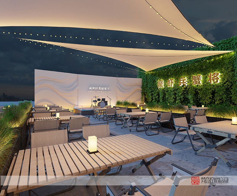 鄭州餐飲設(shè)計(jì)——閩味軒海鮮餐廳