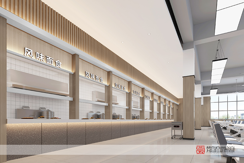 鄭州餐飲設(shè)計(jì)——河南眾品職工餐廳