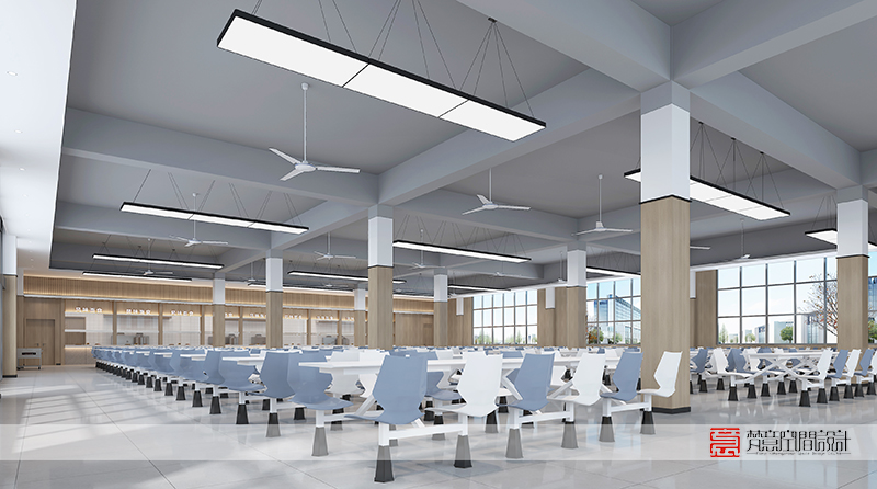 鄭州餐飲設(shè)計(jì)——河南眾品職工餐廳