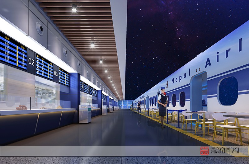 鄭州餐飲設(shè)計(jì)——鄭州航院餐廳