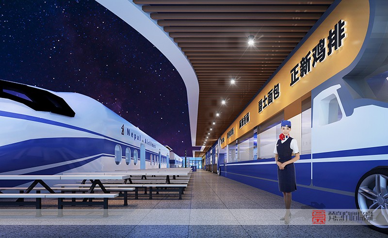 鄭州餐飲設(shè)計(jì)——鄭州航院餐廳