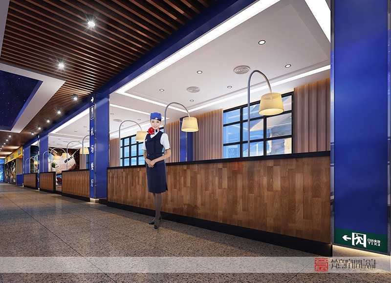 鄭州餐飲設(shè)計(jì)——鄭州航院餐廳