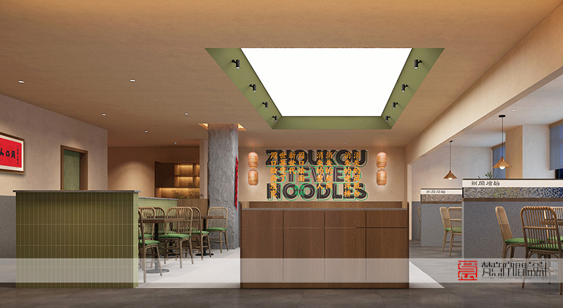 鄭州餐飲設(shè)計——周口新閣燴面二店 鄭州餐飲設(shè)計——周口新閣燴面二店