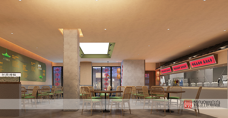 鄭州餐飲設(shè)計——周口新閣燴面二店 鄭州餐飲設(shè)計——周口新閣燴面二店