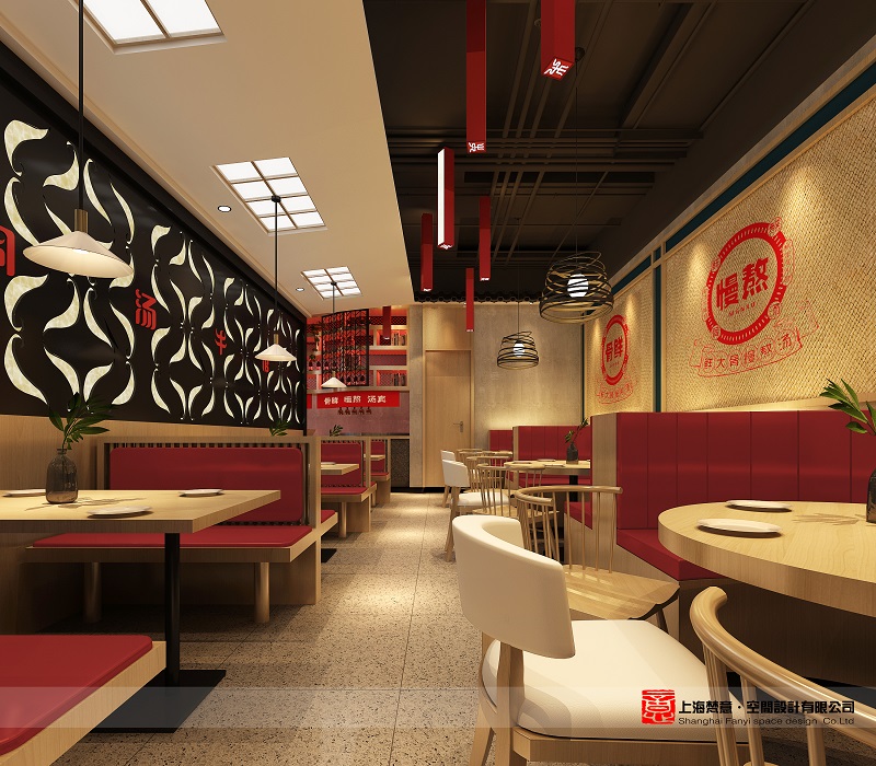 鄭州餐廳裝修設計,餐廳照明設計