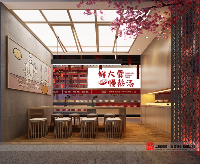 鄭州餐廳裝修設計,餐廳照明設計