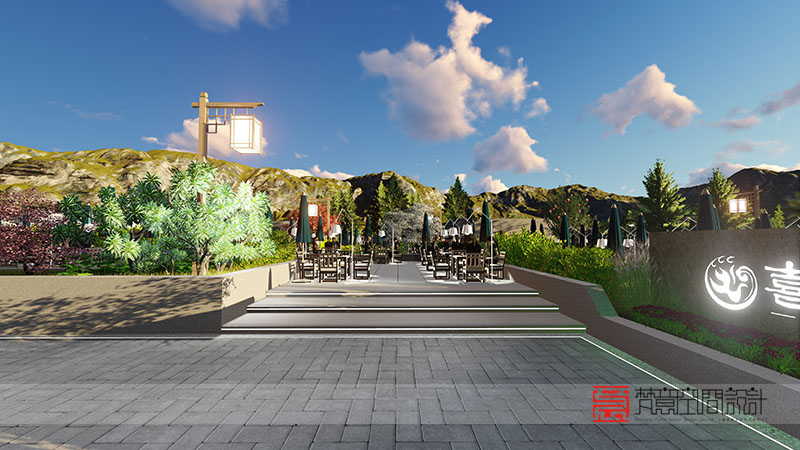 啤酒花園設計,鄭州啤酒花園設計,鄭州燒烤啤酒花園設計