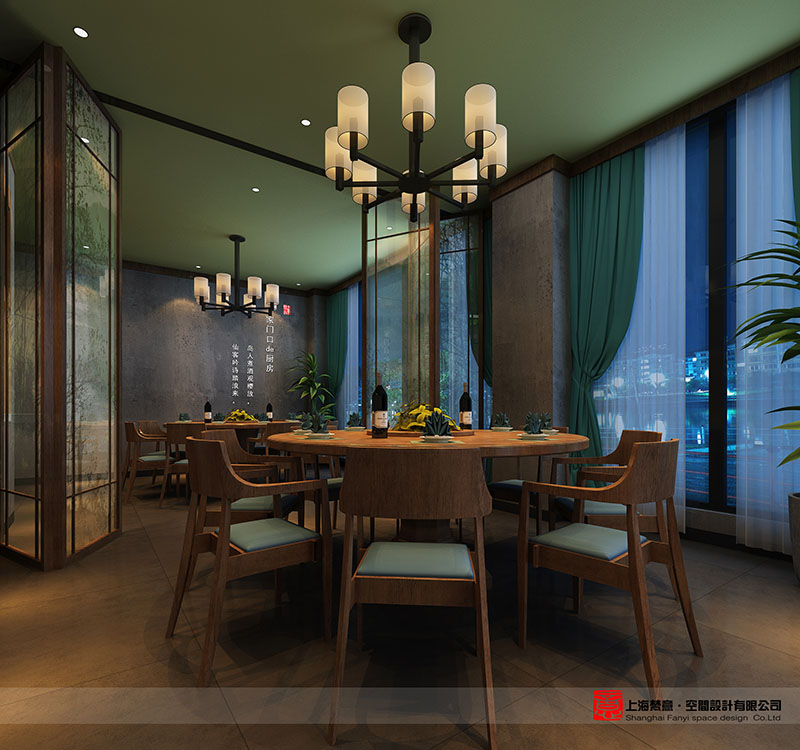 鄭州川菜館設計