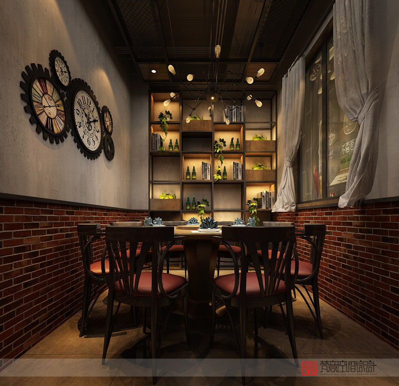 鄭州餐廳設計,小龍蝦餐廳設計,200平方米餐廳設計