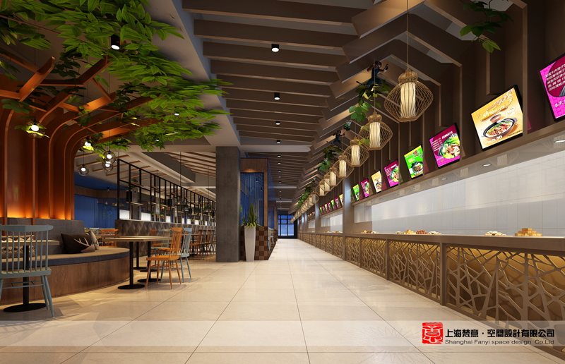 學校餐廳設計,大學餐廳設計,高校餐廳設計