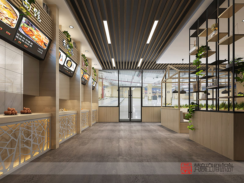 員工餐廳設計,員工食堂設計