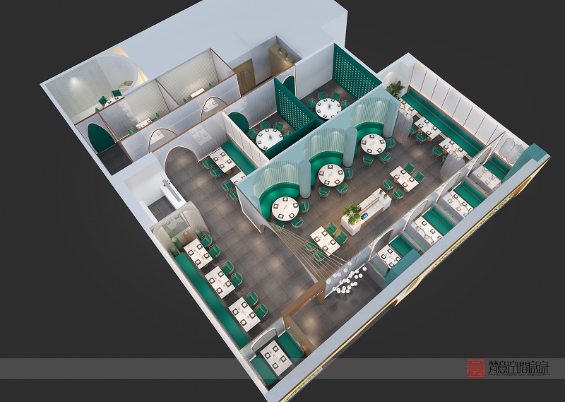 滎陽(yáng)小團(tuán)圓餐廳設(shè)計(jì)