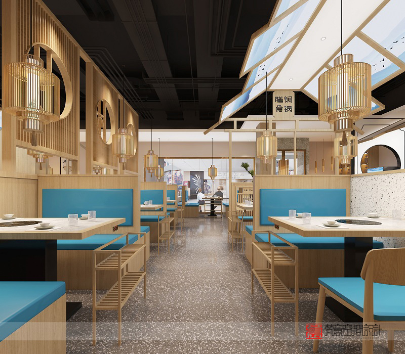 鄭州火鍋店設計